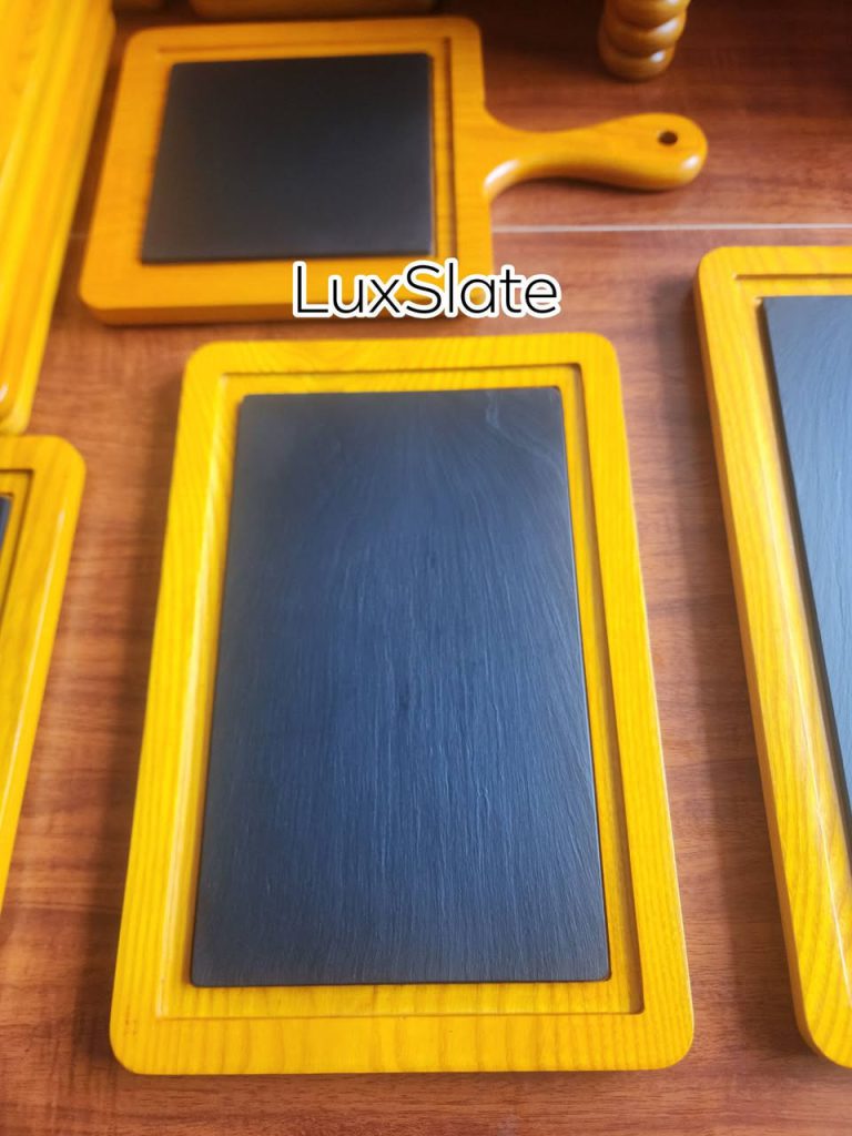 Khay đá Slate và gỗ tự nhiên LuxSlate - hình 5
