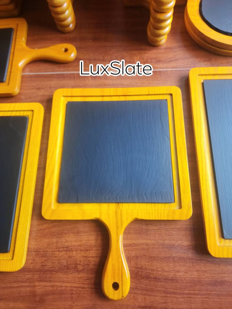 Khay đá Slate và gỗ tự nhiên LuxSlate - hình 6